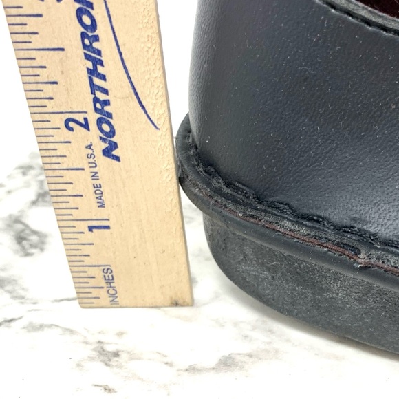 Bonita Flower Embellished Mary Jane Chunky Comfort Platform 7-7.5 Lagenlook - Picture 13 of 14